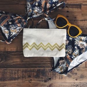 NWOT SEPHORA Canvas Makeup Bag